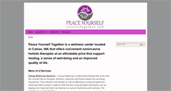Desktop Screenshot of peaceyourselftogether.net